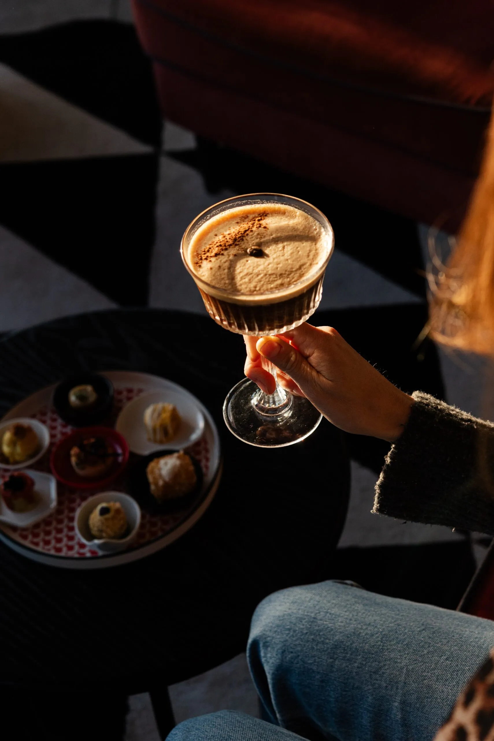 Espresso martini e finger food