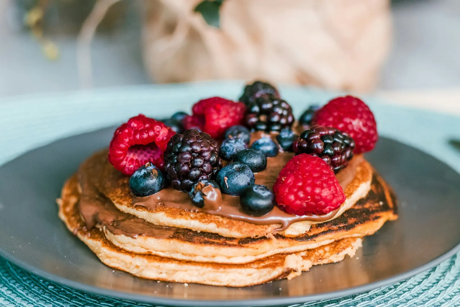 Pancake con frutti di bosco